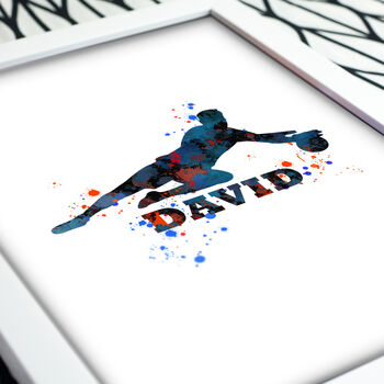 Goalkeeper Personalised Print, 3 of 5