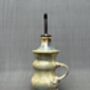 Porcelain Oil Or Vinegar Bottle, thumbnail 1 of 5
