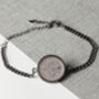 1956 70th Birthday Sixpence Coin Chain Bracelet, thumbnail 4 of 5