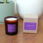 Lavender And Cedar Botanical Candle 30cl, thumbnail 1 of 3