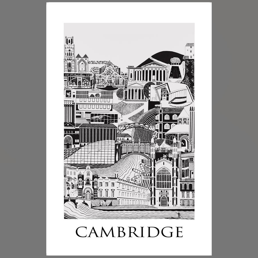 Cambridge Print By Emma Hardicker