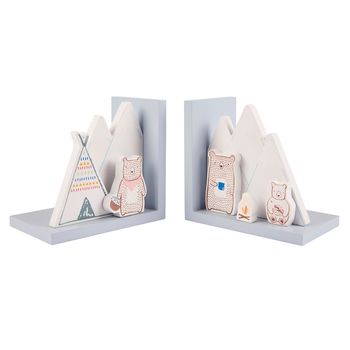 Bear Picnic Children's Bookends, 3 of 6