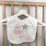 First Father's Day Baby Bib, thumbnail 5 of 10