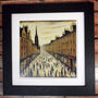 Framed 'Royal Mile' Print. Lowry Style, thumbnail 2 of 2