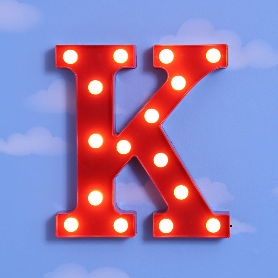 12'' marquee letter lights by rocket & rye
