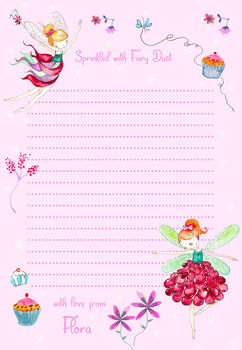 Fairy Writing Set With Stickers, 4 of 10