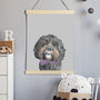 Custom Peek A Boo Pet Portrait For Dog And Cat Gift, thumbnail 6 of 11