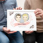 Personalised Same Sex Couple Print For Men, thumbnail 1 of 4