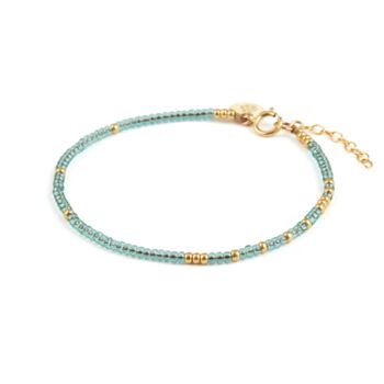 Water Blue Beaded Bracelet, 3 of 6