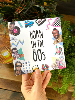 Born In The 80s Card, 5 of 5