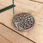 Recycled Metal Tree Of Life Incense Stick Holder, thumbnail 5 of 6