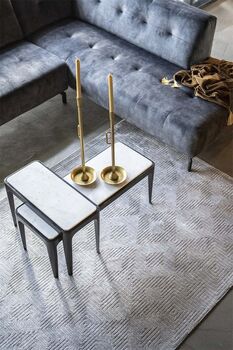 Large Wick Brass Candle Holder, 3 of 3