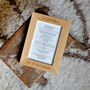Personalised First Dance Oak Wedding Frame, thumbnail 1 of 3