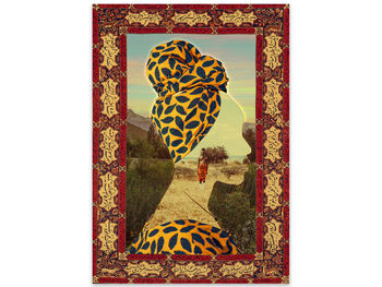 African Greetings Card, Vibrant Silk Coated, 2 of 3