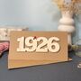 Personalised 100th 1926 Card, thumbnail 6 of 9