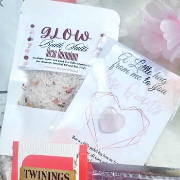 Glow Pink Self Love Spa Care Package For Her, 4 of 12