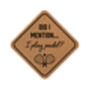 Square Cork Coaster 'Did I Mention I Play Padel' | Homeware | Tableware | Padel | Racket Sport, thumbnail 2 of 2
