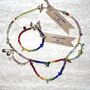 'Everything' Rainbow Chandelier Precious Stone Necklace, thumbnail 5 of 6