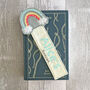 Personalised Rainbow Fabric Bookmark, thumbnail 8 of 10