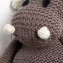 Giant Annie The Hippo Knitting Kit, thumbnail 3 of 11