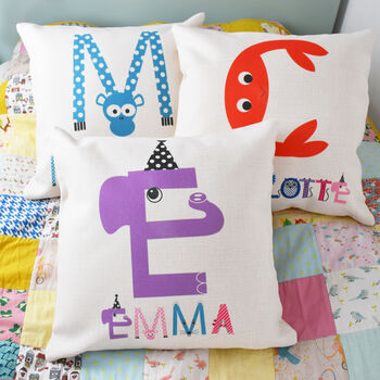 Childrens Personalised Name Cushion, 7 of 8