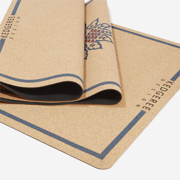 The Lotus Travel Cork Yoga Mat 3 Mm, 3 of 4