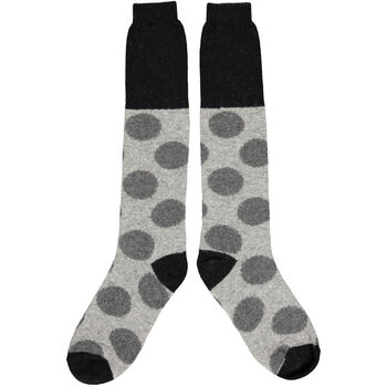 Ladies Patterned Soft Lambswool Socks, 3 of 5