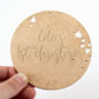 Personalised First Christmas Tree Ornament, thumbnail 2 of 4