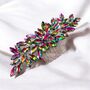 ‘Enya’ Rainbow Crystal Hair Comb, thumbnail 1 of 6
