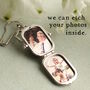 Victorian Sterling Silver Personalised Engraved Locket, thumbnail 3 of 8