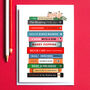 Funny Literary Wedding Card, thumbnail 1 of 5