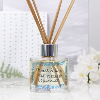 Personalised New Home Reed Diffuser Gift Set, 5 of 11