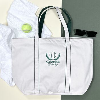 Personalised Tennis Bag, 2 of 9