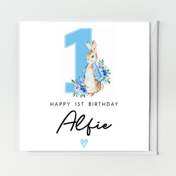 1st Birthday Baby Boy Card, 2 of 2