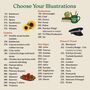 Personalised Dad's Favourite Things Print, thumbnail 8 of 9