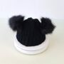 Personalised Embroidered Beanie Hat With Fur, thumbnail 5 of 6