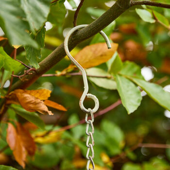 Vintage Hanging Teapot Bird Feeder, 4 of 4