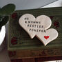 Me And Mummy Ceramic Heart Magnet, thumbnail 4 of 5