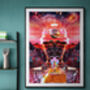 Retro Sci Fi Poster, thumbnail 3 of 7