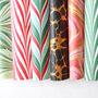 Three Sheets Of Hand Marbled Christmas Wrapping Paper, thumbnail 2 of 9