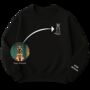 Embroidered Outline From Photo Unisex Sweatshirt, thumbnail 2 of 8