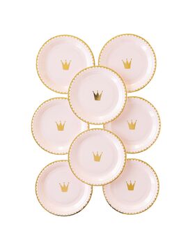 Princess Crown Party Plates X Eight, 4 of 5