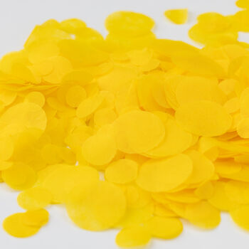 Yellow Wedding Confetti | Biodegradable Paper Confetti, 4 of 6