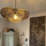 Dione Pendant Lamp, Antique Brass Or Black Finish, thumbnail 5 of 6