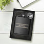 Personalised Hip Flask With Funnel In Gift Box, thumbnail 2 of 2