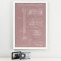 Anatomy Of The Guitar Patent Print, thumbnail 7 of 8
