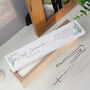 Personalised Botanical Wooden Certificate Box, thumbnail 3 of 6