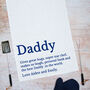 Personalised Dad Tea Towel, thumbnail 1 of 5