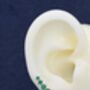 Sterling Silver Emerald Green Cz Crawler Earrings, thumbnail 11 of 12