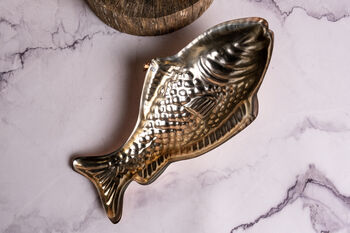 Copper Fish Cake Mold And Decorative Wall Art, 4 of 7
